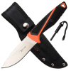 Нож Elk Ridge з кресалом Orange (ER-200-23OR)