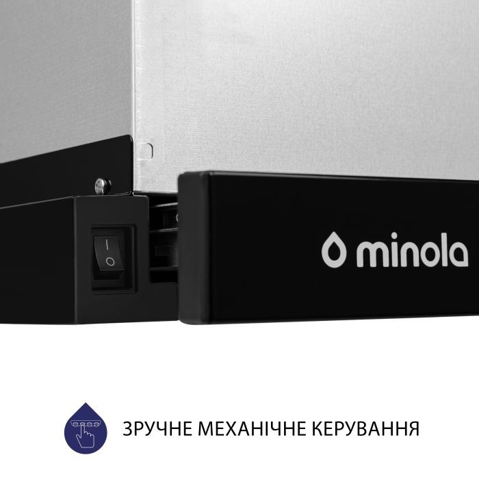 Витяжка кухонна Minola HTL 614 BL LED зображення 7