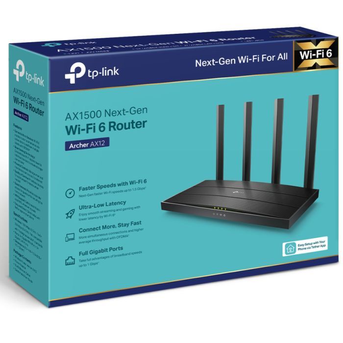 Маршрутизатор TP-Link ARCHER-AX12 изображение 4