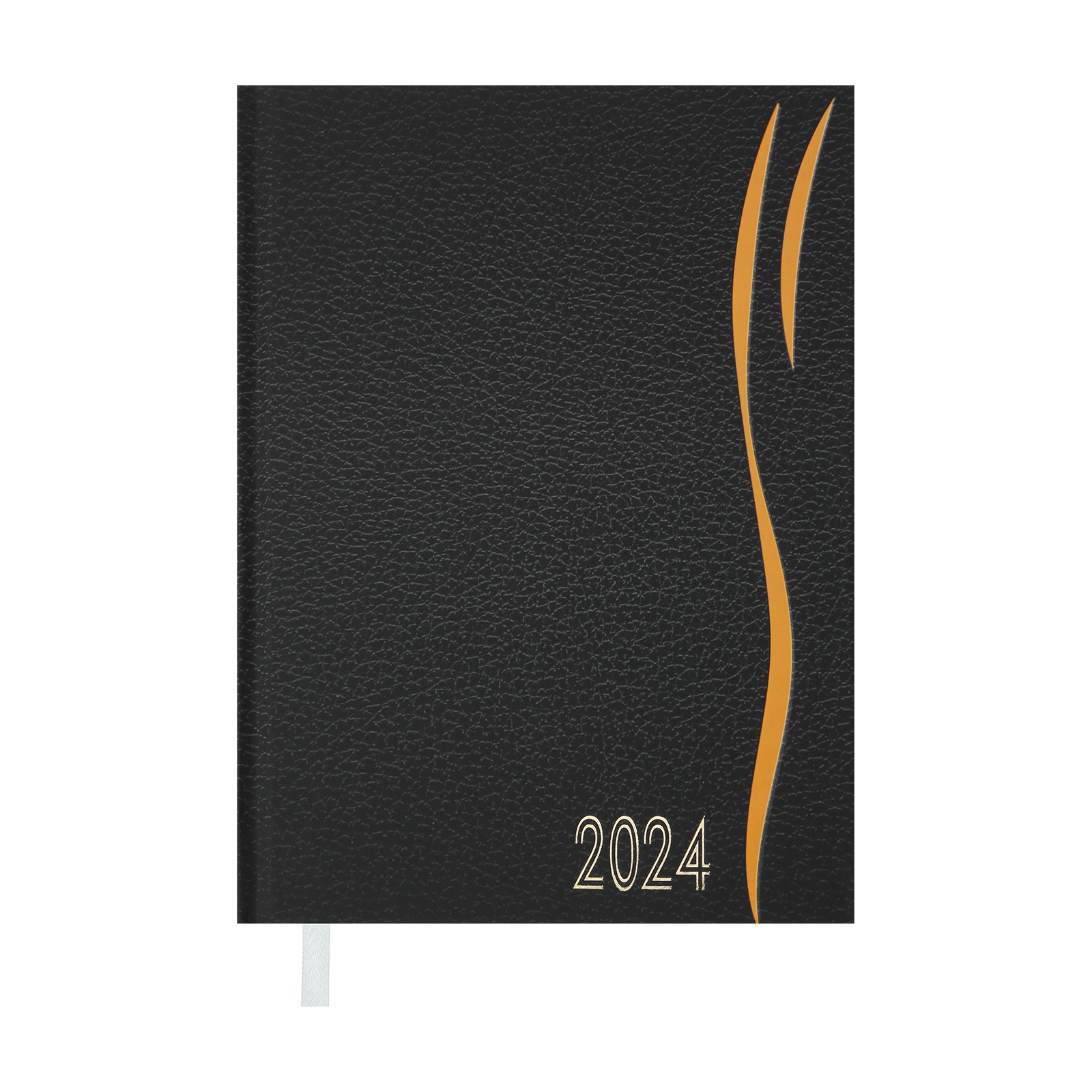 Еженедельник Buromax датированный 2024 WAVE A5 оранжевый (BM.2147-11)