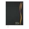 Еженедельник Buromax датированный 2024 WAVE A5 оранжевый (BM.2147-11)
