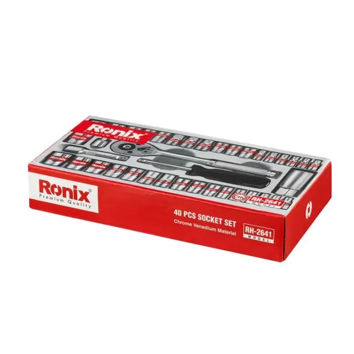 Набор инструментов Ronix 3/8", 40 шт (RH-2641) изображение 3