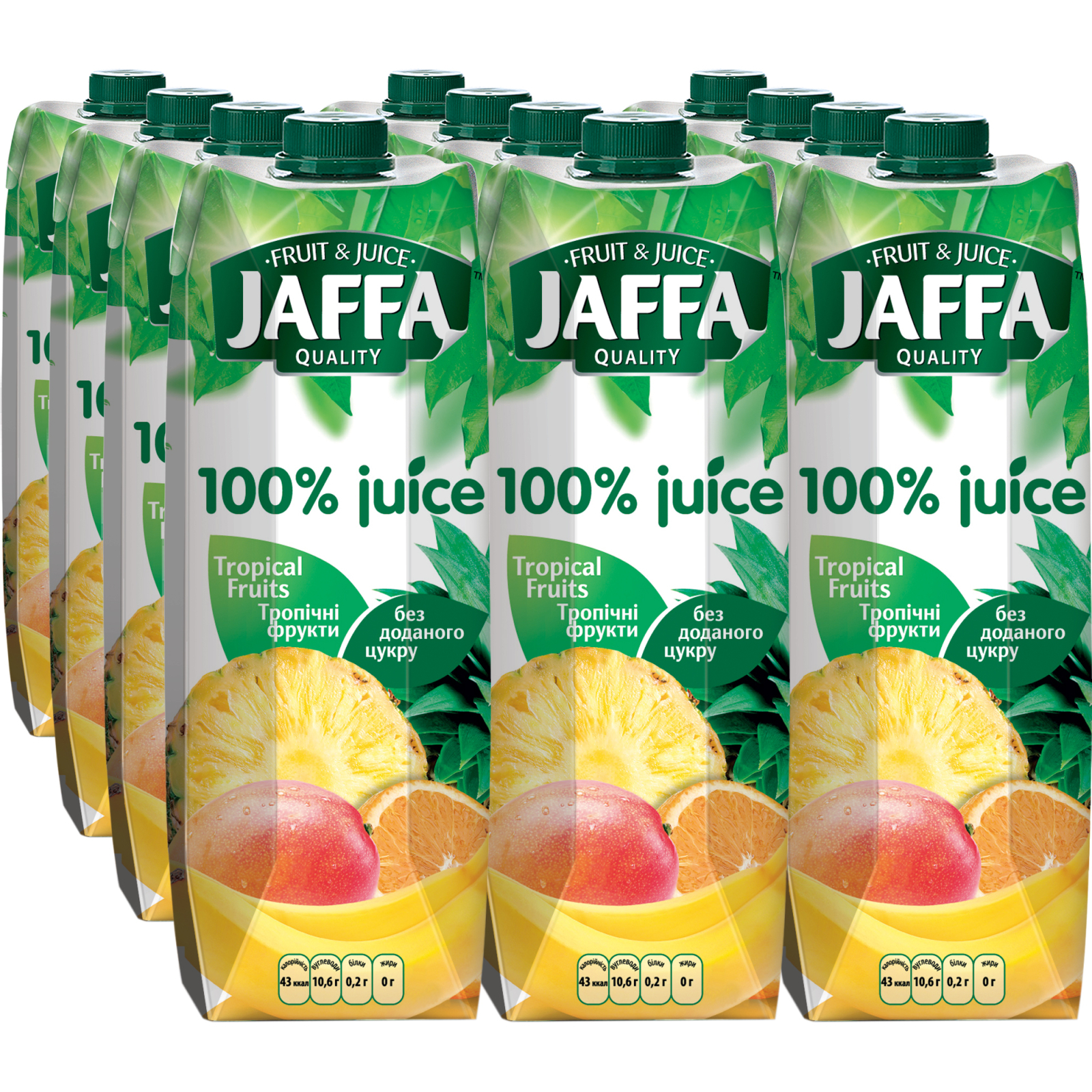 Сок Jaffa Тропические фрукты 950 мл (4820003684917)