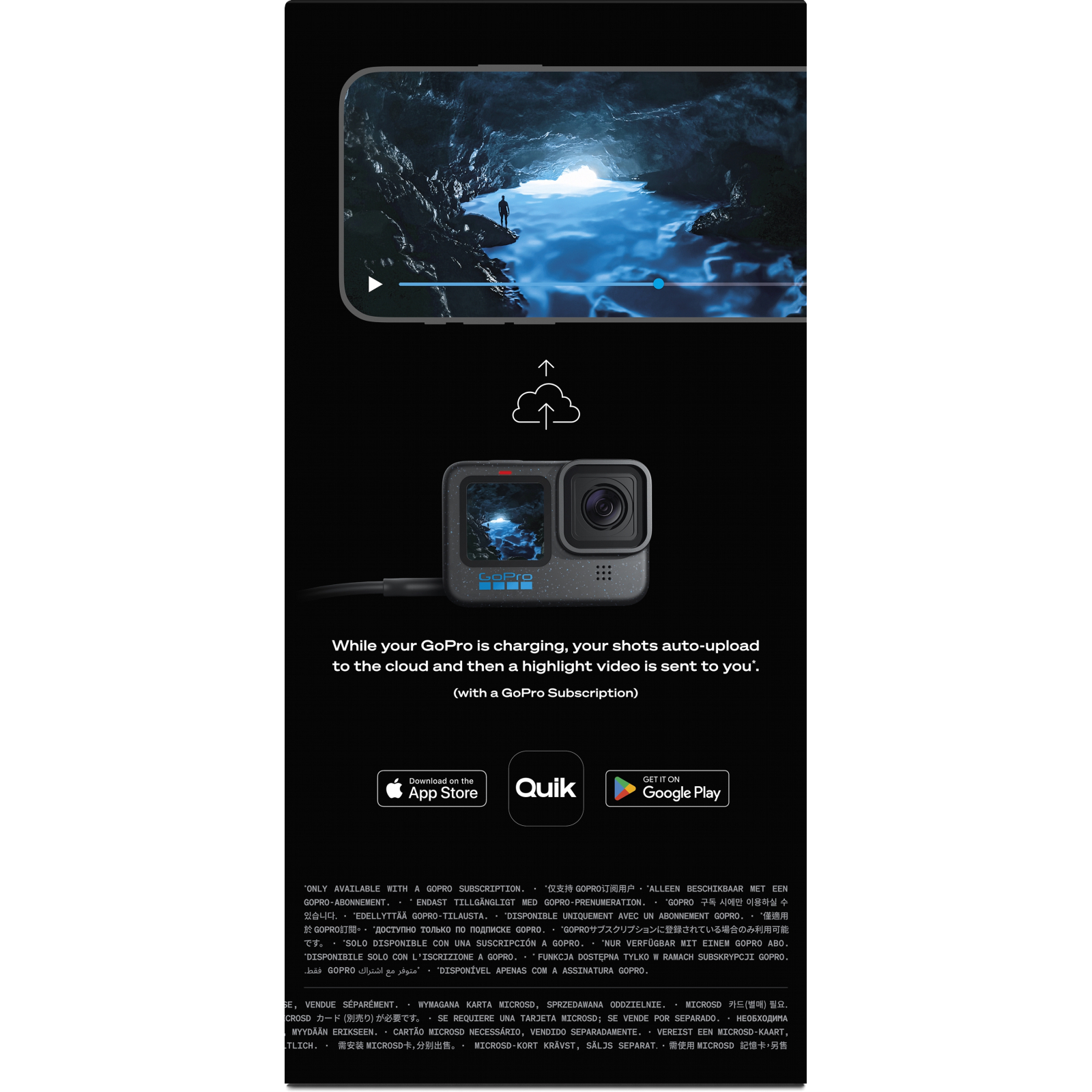 Екшн-камера GoPro HERO12 Black (CHDHX-121-RW) зображення 17