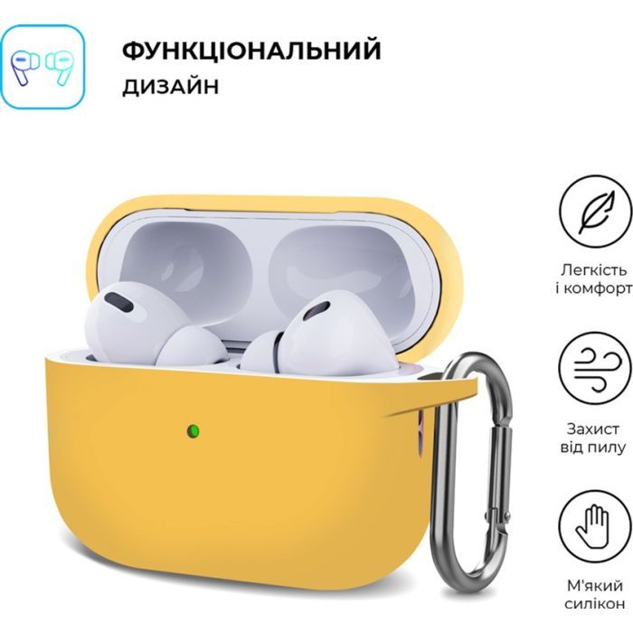 Чехол для наушников Armorstandart Hang Case для Apple AirPods Pro 2 Red (ARM68597) изображение 2