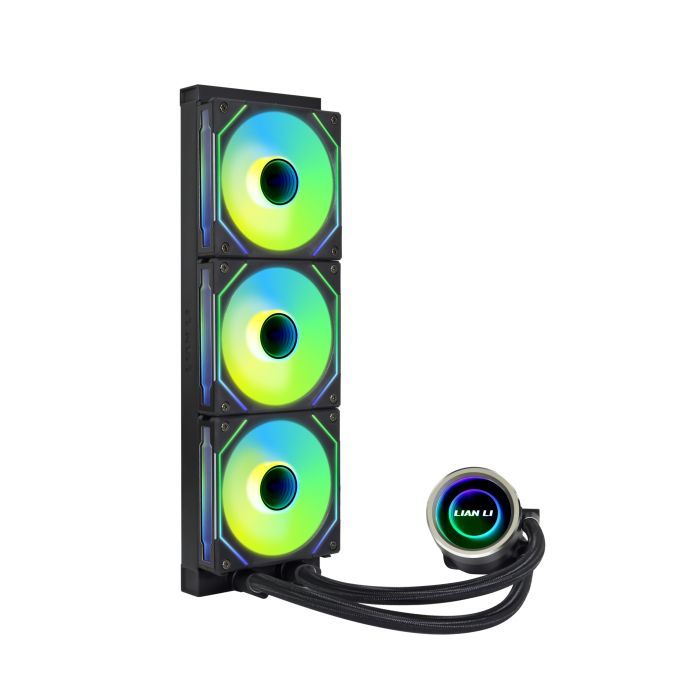 Система рідинного охолодження Lian Li GA II Trinity 360 SL-Inf Black (G89.GA2T36INB.00) зображення 2