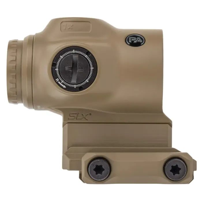 Коллиматорный прицел Primary Arms SLx 1X MicroPrism сітка ACSS Cyclops G2 Tan (710048) изображение 5 Коллиматорный прицел Primary Arms SLx 1X MicroPrism сітка ACSS Cyclops G2 Tan (710048) изображение 5