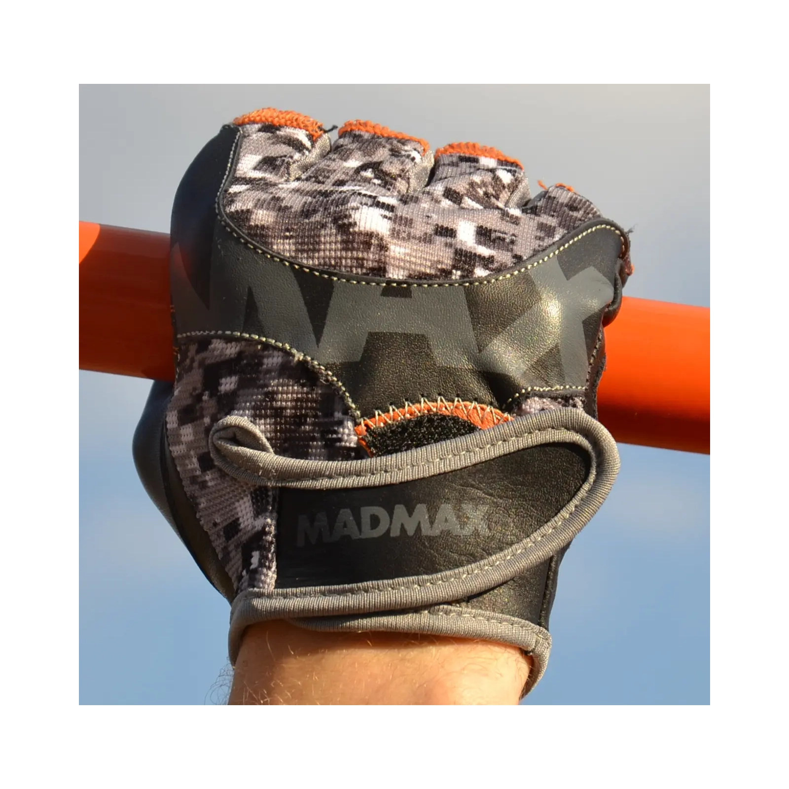 Перчатки для фитнеса MadMax MFG-831 Mti 83.1 Grey/Digital Camo L (MFG-831_L) изображение 10