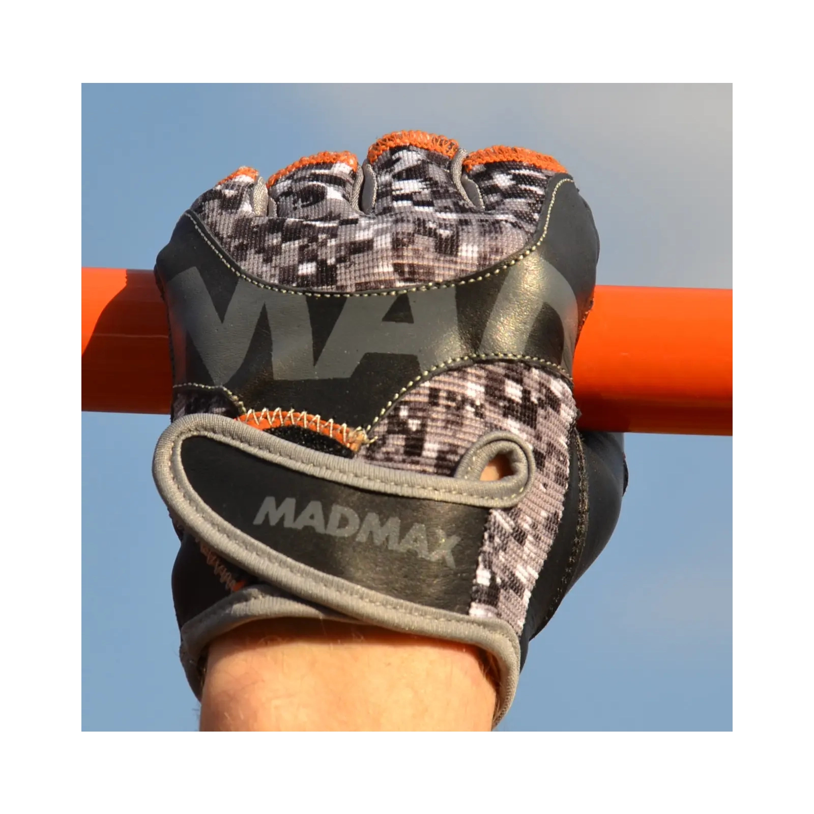 Перчатки для фитнеса MadMax MFG-831 Mti 83.1 Grey/Digital Camo L (MFG-831_L) изображение 9