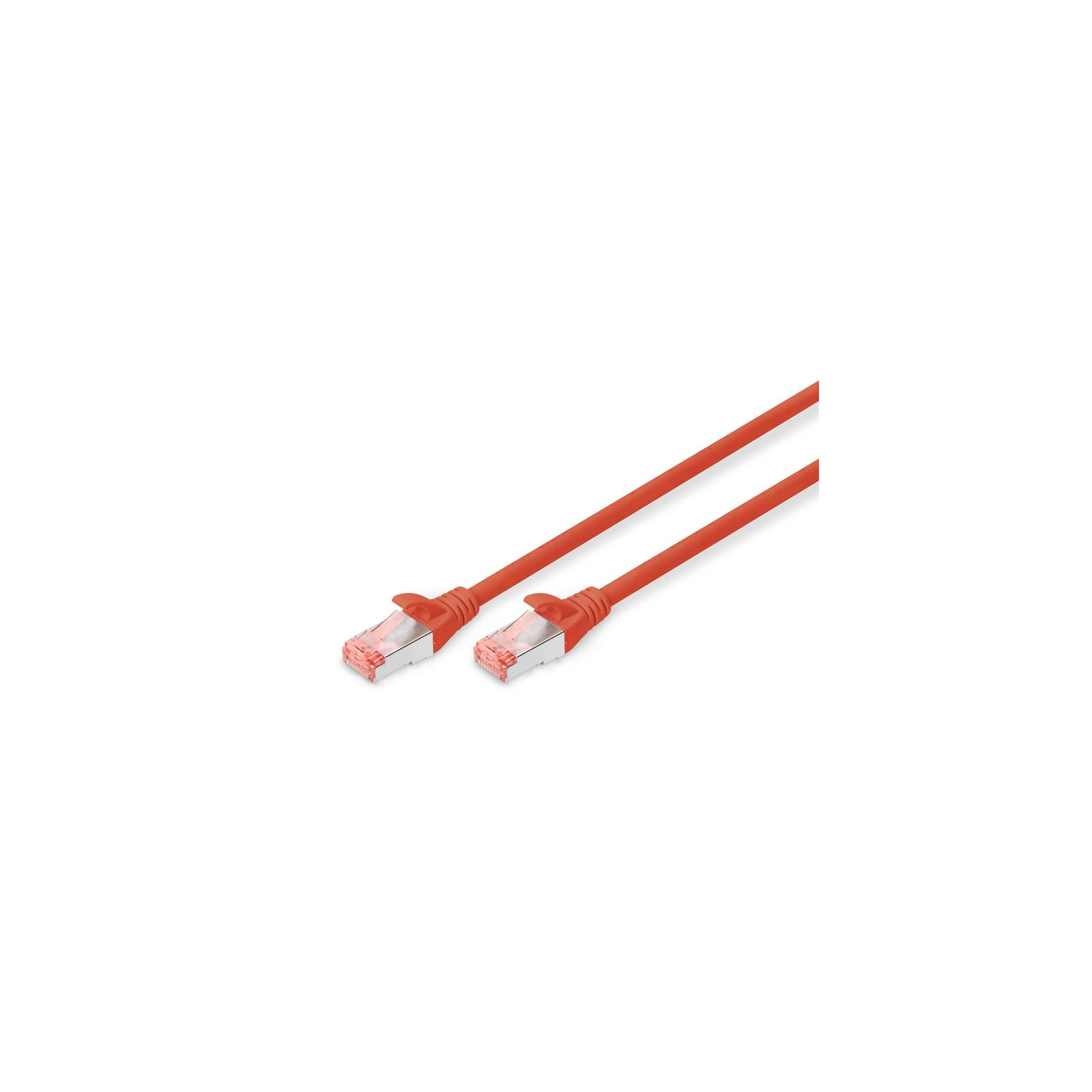 Патч-корд 2м, CAT 6 S-FTP, AWG 27/7, LSZH, red Digitus (DK-1644-020/R)