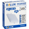 Світильник Delux GCL LED 10 4000К 10Вт 230В SQUARE (90020231) зображення 3