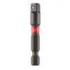 Адаптер для інструменту Milwaukee ShW з 1/4"HEX на 1/4" квадратный хвостовик (4932471826) зображення 2