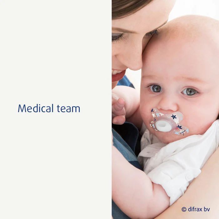 Пустушка Difrax Dental, світиться у темряві, 0-6 міс (GL799) зображення 5