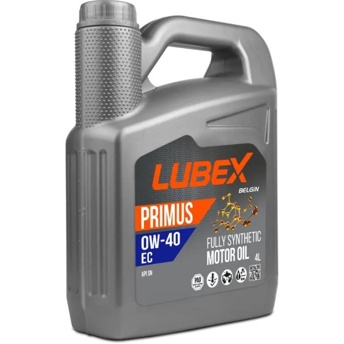 Моторное масло LUBEX PRIMUS EC 0w40 4л