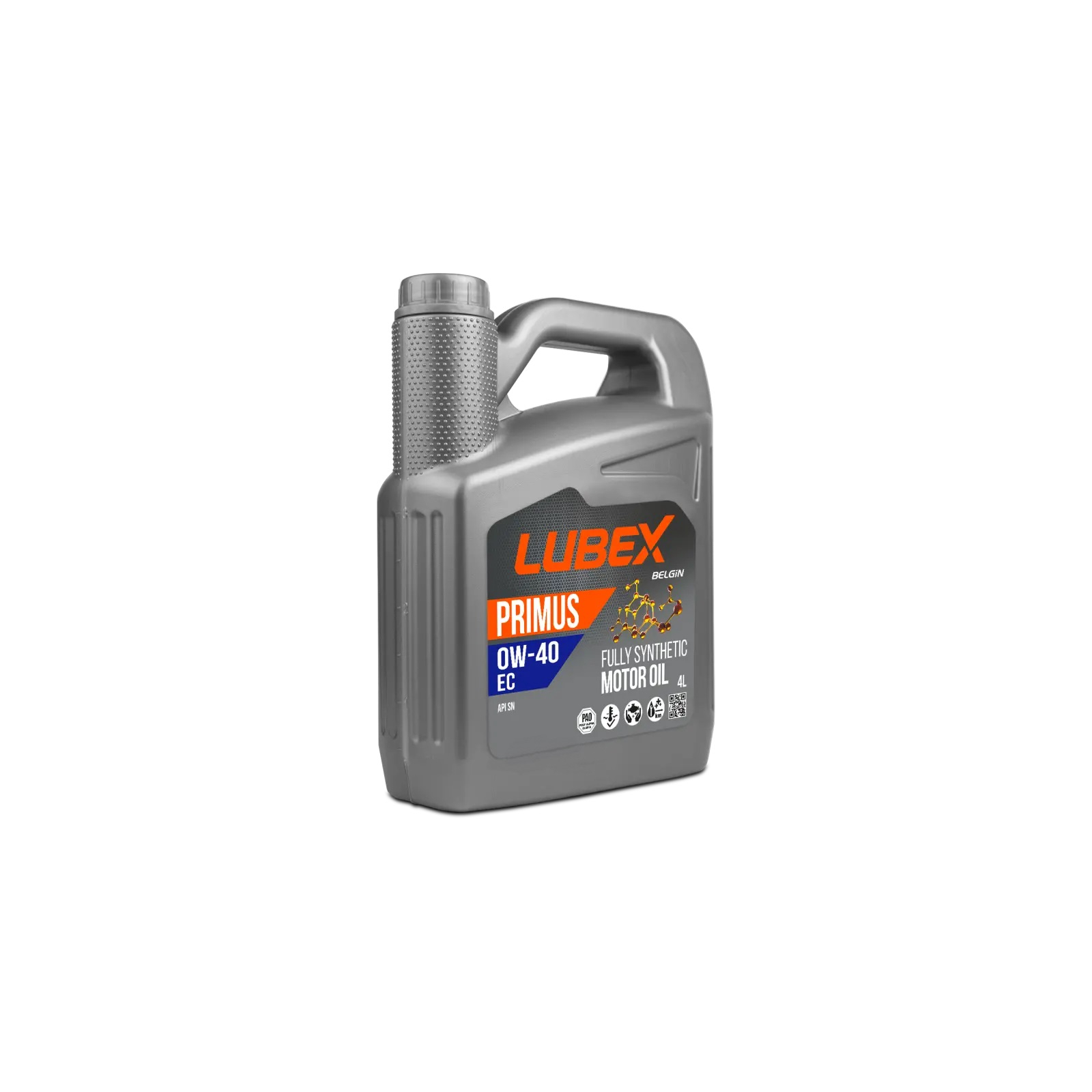 Моторное масло LUBEX PRIMUS EC 0w40 4л