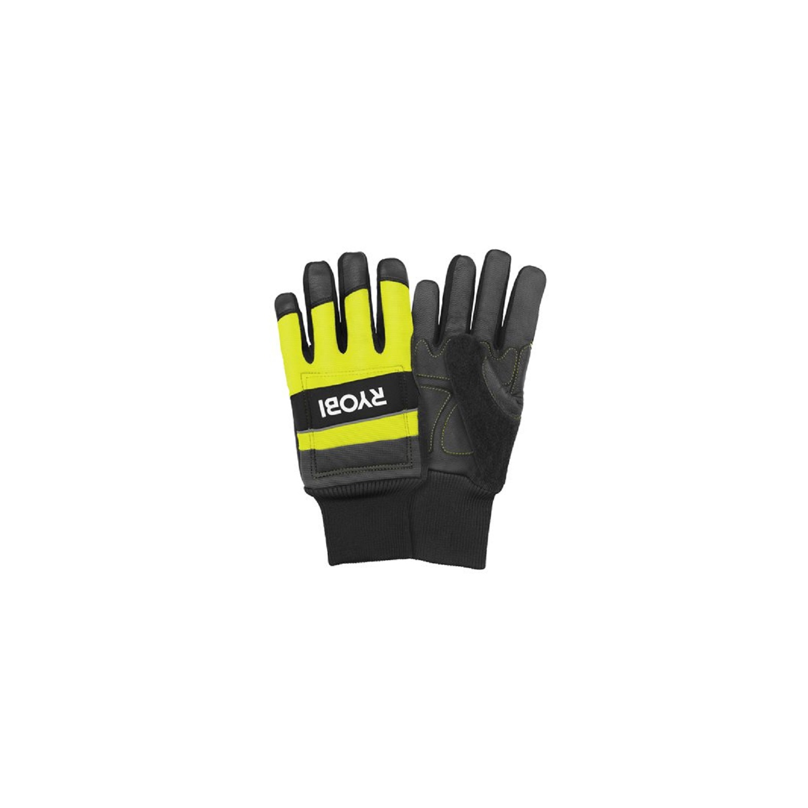Защитные перчатки Ryobi RAC258M для работы с цепной пилой, влагозащита, р. М (5132005710) изображение 2