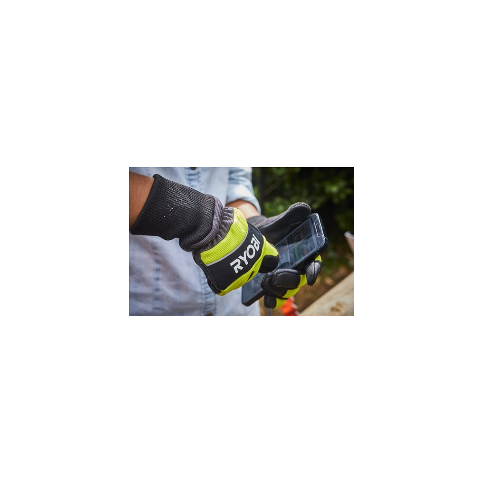 Защитные перчатки Ryobi RAC258XL для работы с цепной пилой влагозащита, р. XL (5132005712) изображение 4
