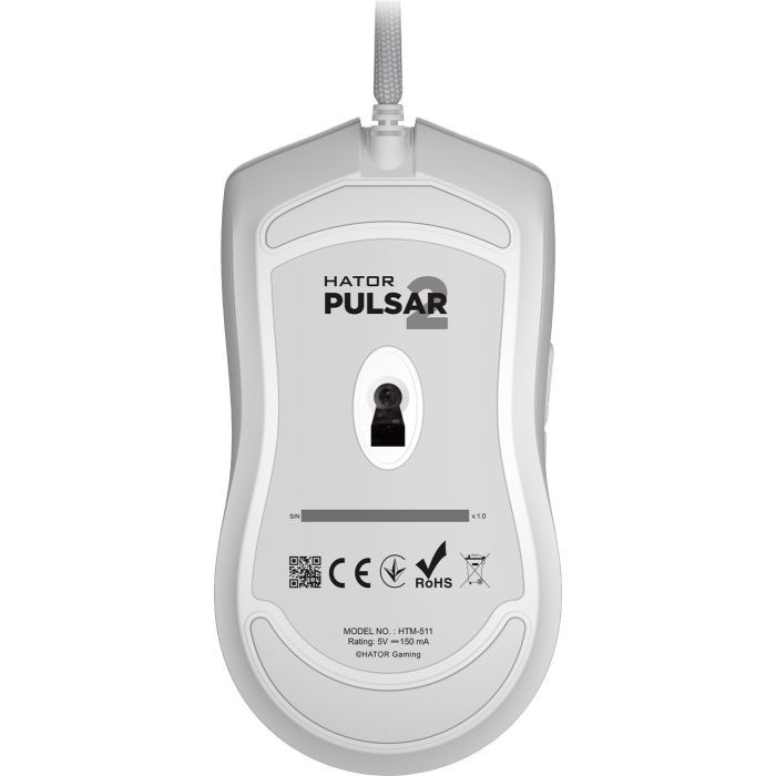 Мишка Hator Pulsar 2 USB White (HTM-511) зображення 5