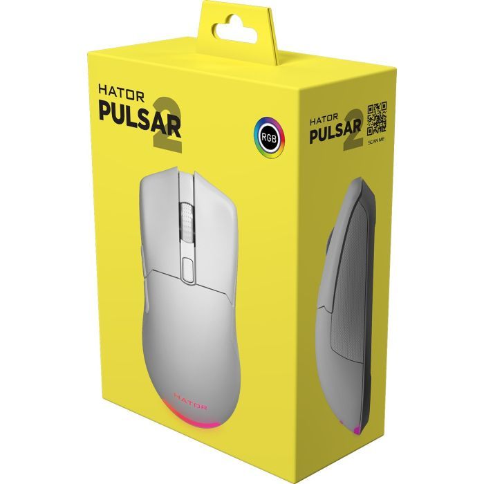 Мишка Hator Pulsar 2 USB White (HTM-511) зображення 6