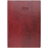 Еженедельник Brunnen датированный 2024 Стандарт Flex A5 168 листов Бордовый (73-795 70 294)