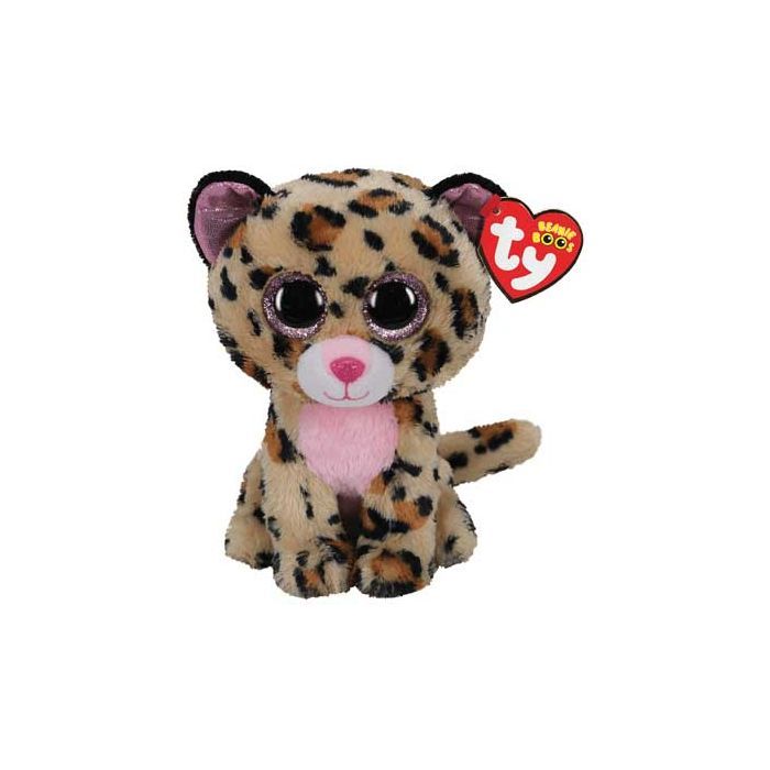 Мягкая игрушка Ty Beanie Boo's Леопард Livvie 25 см (36490)