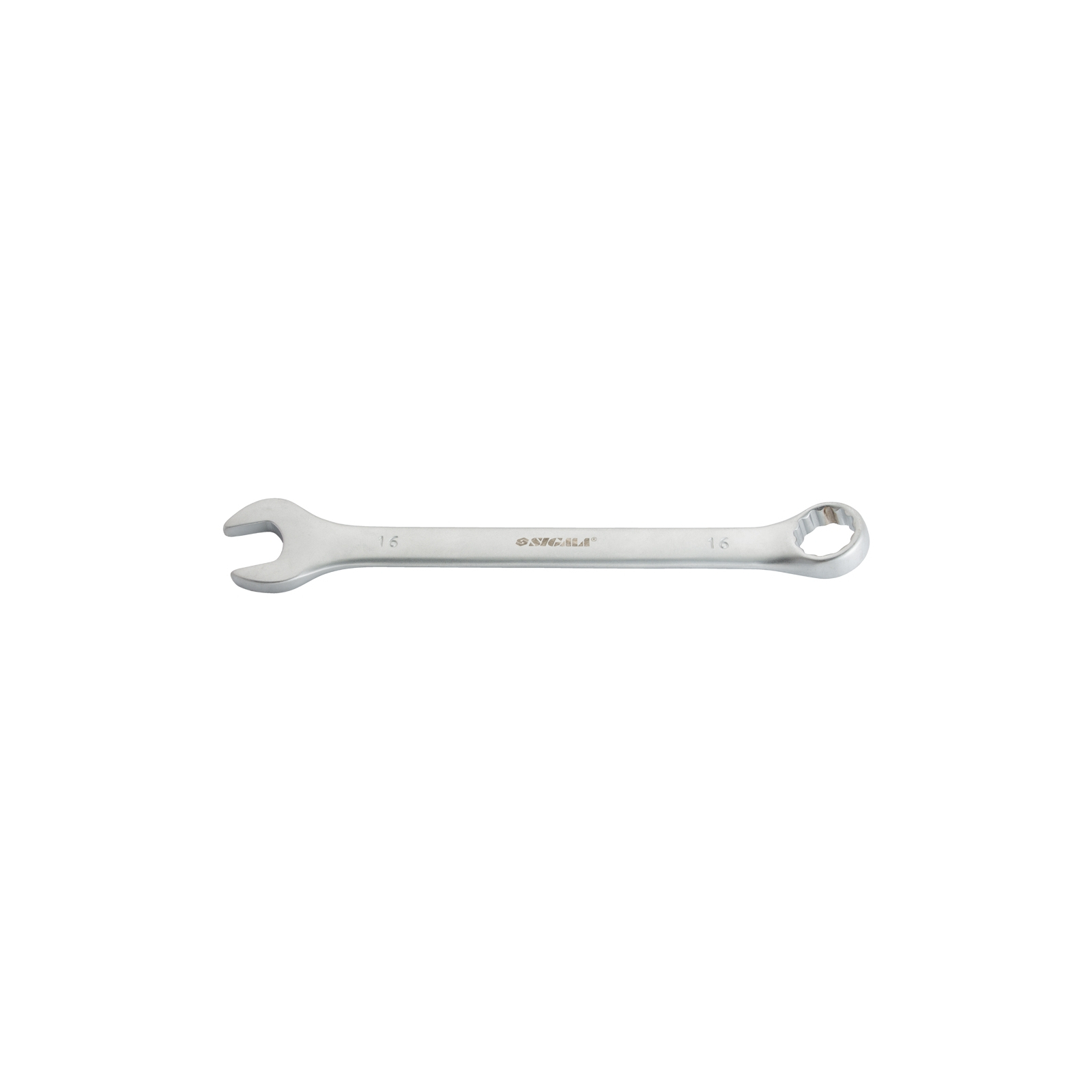 Ключ Sigma рожково-накидной 21мм CrV satine с подвесом (6021661) изображение 3
