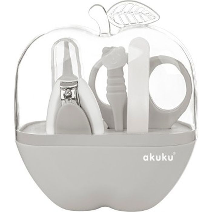 Детский маникюрный набор Akuku Якблоко, серый (A0473) изображение 2