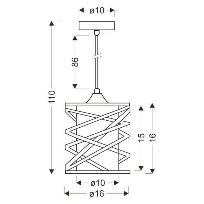 Люстра Candellux ELUNA (31-09548) изображение 3