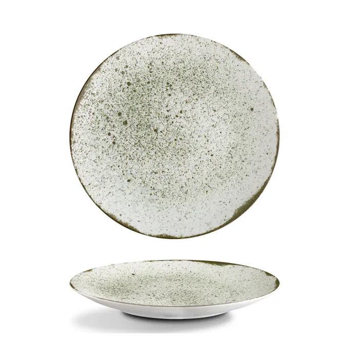 Тарелка G.Benedikt Isabelle Rustic кругла 21 см Olive (ISC2121-K0025)