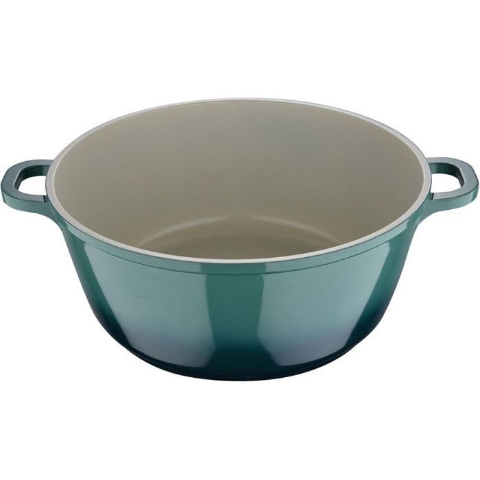 Кастрюля Bergner Excalibur з кришкою Зелена 5.8 л (BG-36102-GR) изображение 3
