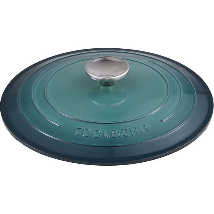 Кастрюля Bergner Excalibur з кришкою Зелена 5.8 л (BG-36102-GR) изображение 6