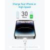 Дата кабель USB 2.0 AM to Lightning 1.8m 322 White Anker (A81B6H21) изображение 4