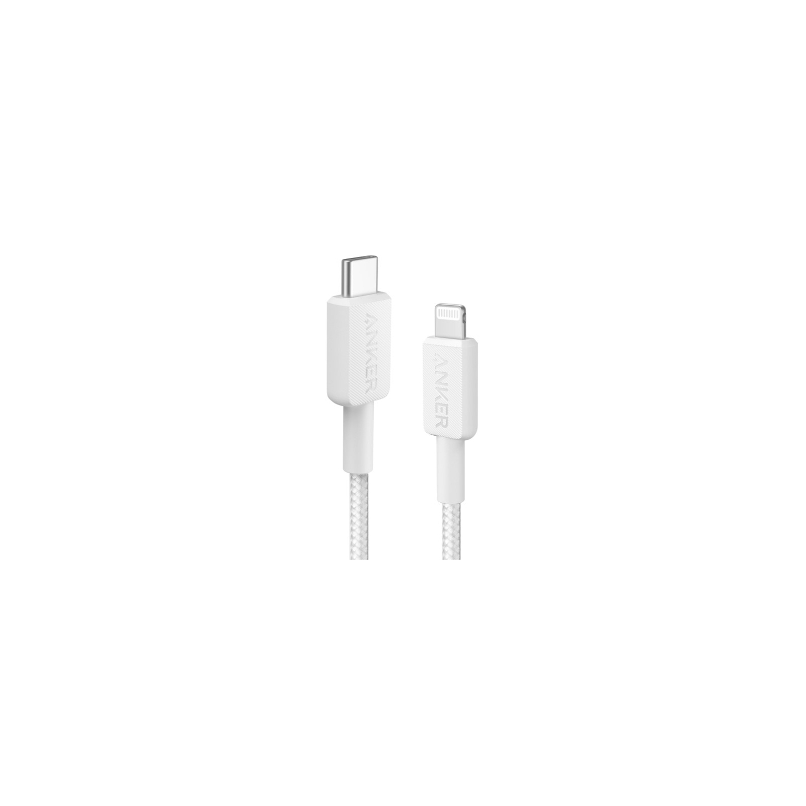 Дата кабель USB 2.0 AM to Lightning 0.9m 322 White Anker (A81B5H21/A81B5G21)