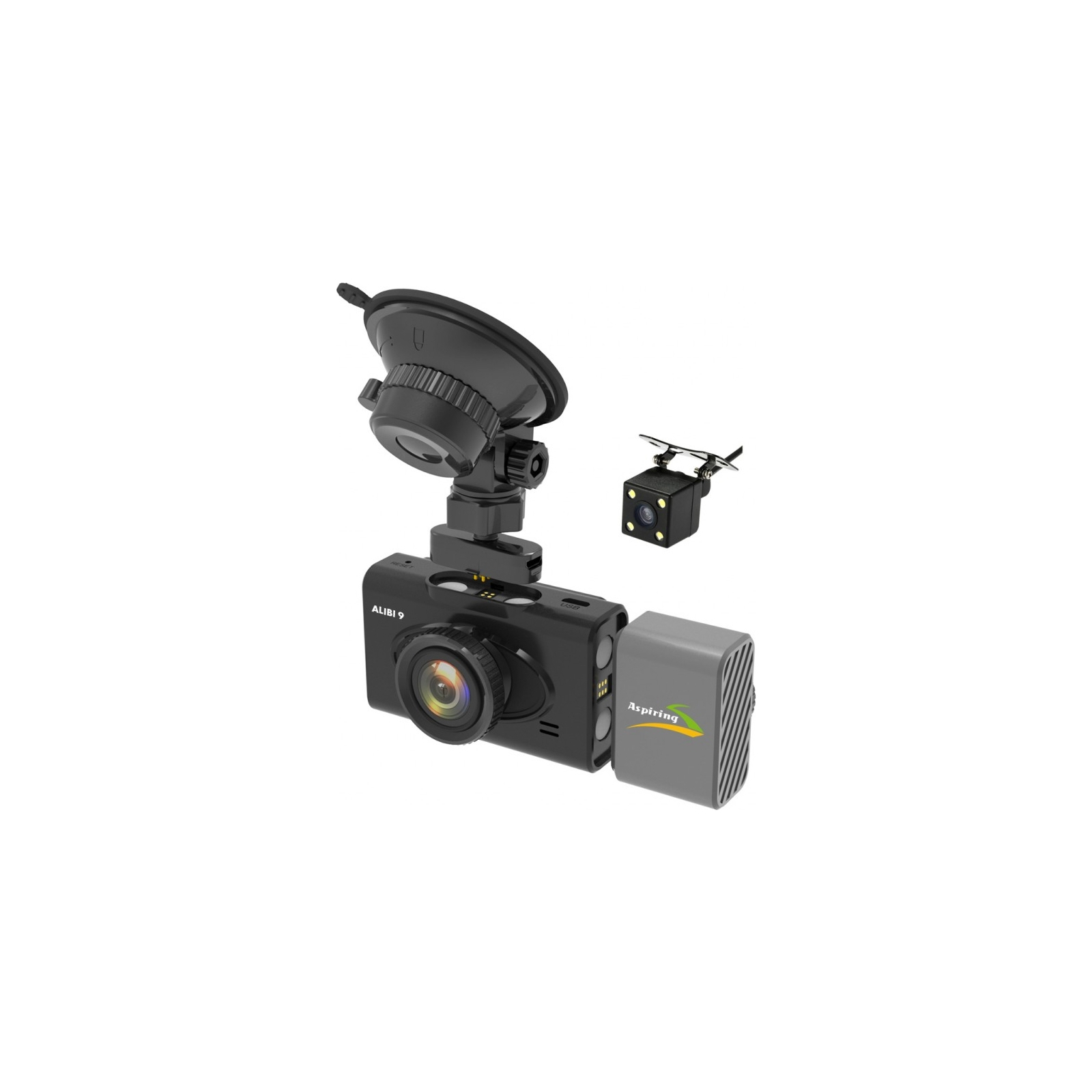 Видеорегистратор Aspiring Alibi 9 GPS, 3 Cameras, Speedcam (Aspiring Alibi 9 GPS, 3 Cameras, Speedcam)