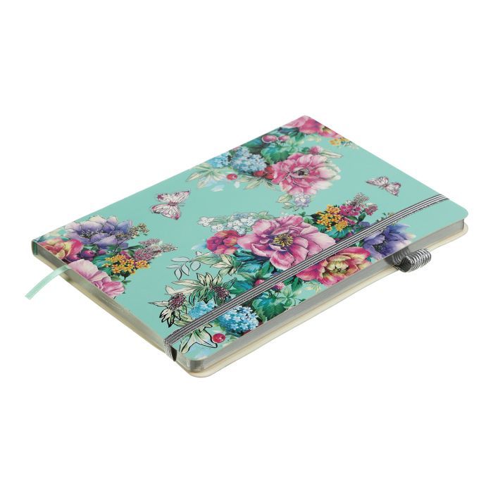 Книга записная Buromax Cherie 96 листов А5 в клеточку темно-синий (BM.295105-14) изображение 3