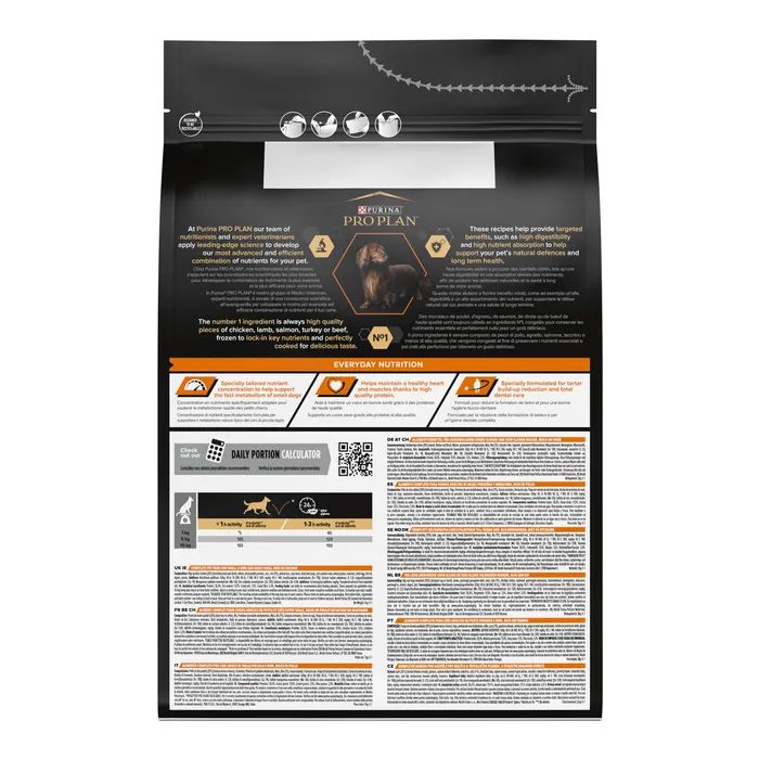 Сухий корм для собак Purina Pro Plan Dog Small&Mini Adult з куркою і рисом 3 кг (7613035114920) зображення 3