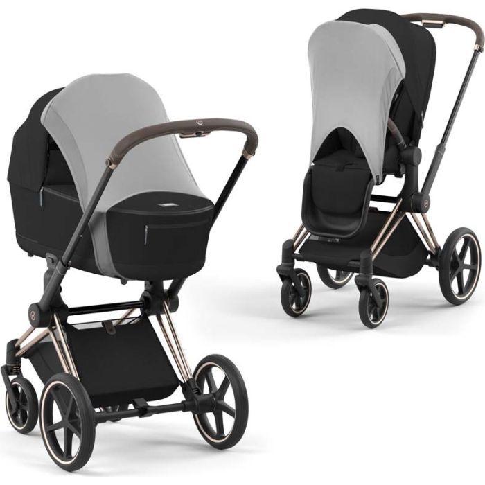 Аксессуар для коляски Cybex Солнцезащитный чехол / Light Grey (522000407)