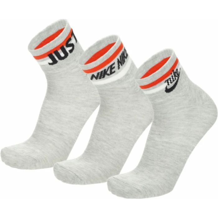 Шкарпетки Nike U NK NSW EVERYDAY ESSENTIAL AN 3PR DX5080-050 46-50 3 пари Сірі (196148786071)