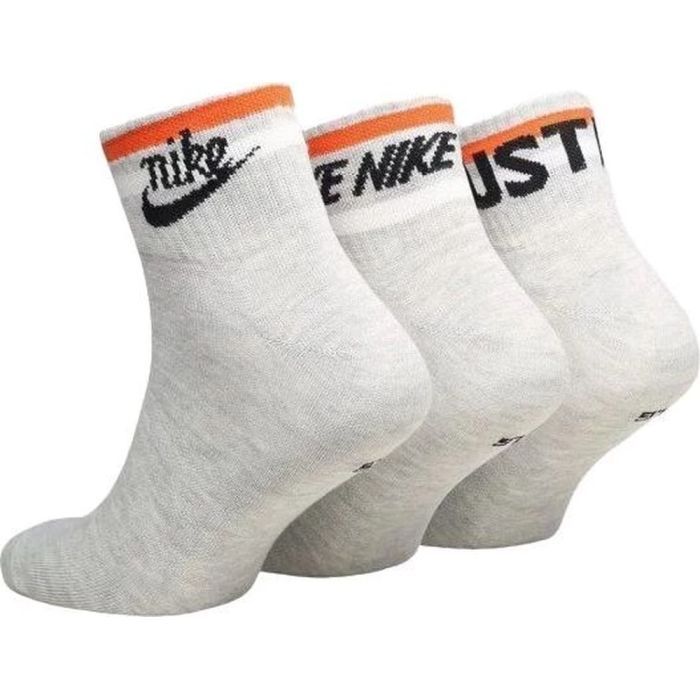 Шкарпетки Nike U NK NSW EVERYDAY ESSENTIAL AN 3PR DX5080-050 46-50 3 пари Сірі (196148786071) зображення 2