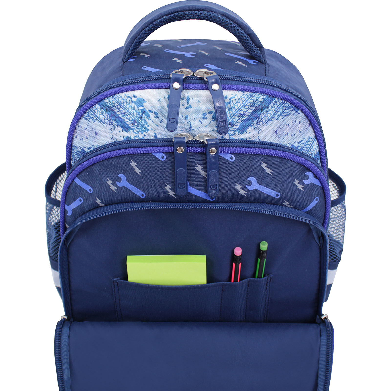 Рюкзак школьный Bagland Mouse 225 синий 534 (0051370) (85267823) изображение 3