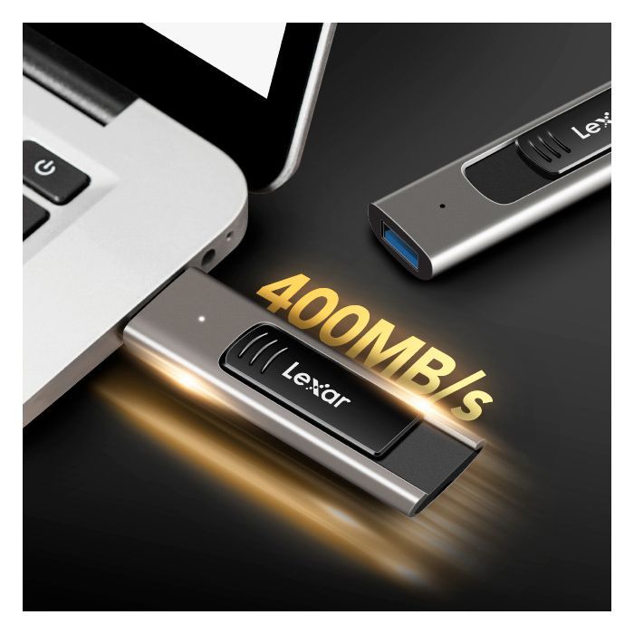 USB флеш накопитель Lexar 128GB JumpDrive M900 USB 3.1 (LJDM900128G-BNQNG) изображение 8