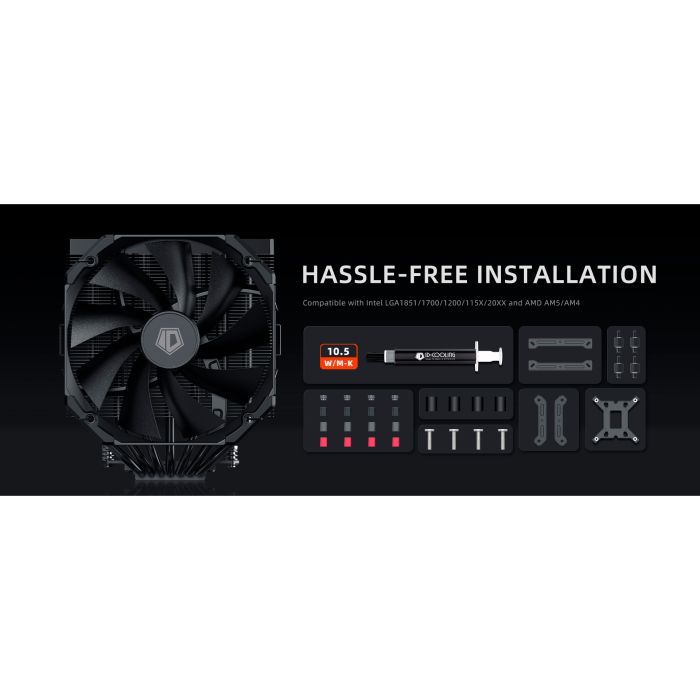 Кулер до процесора ID-Cooling FROZN A720 Black зображення 12