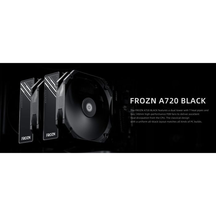 Кулер до процесора ID-Cooling FROZN A720 Black зображення 8