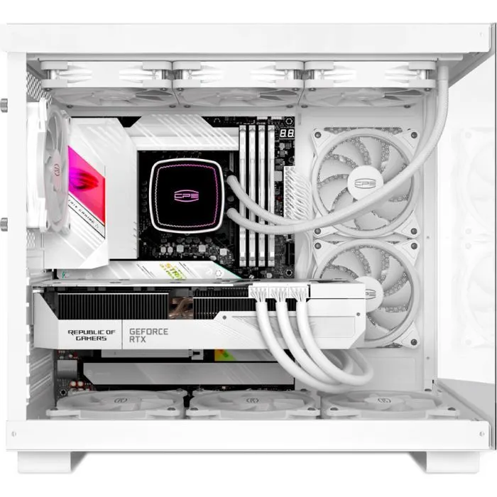 Корпус для ПК PcCooler C3 T500 ARGB WH изображение 5