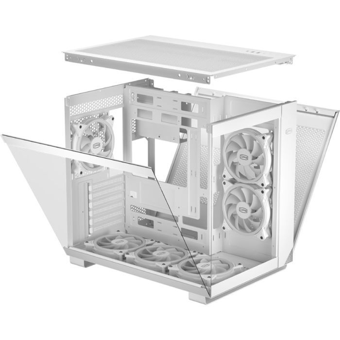 Корпус PcCooler C3 T500 ARGB WH изображение 7