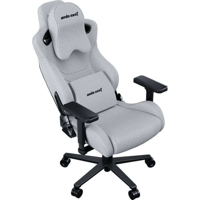 Кресло игровое Anda Seat Kaiser Frontier Fabric XL Grey Linen (AD12YXL-17-G-F) изображение 3