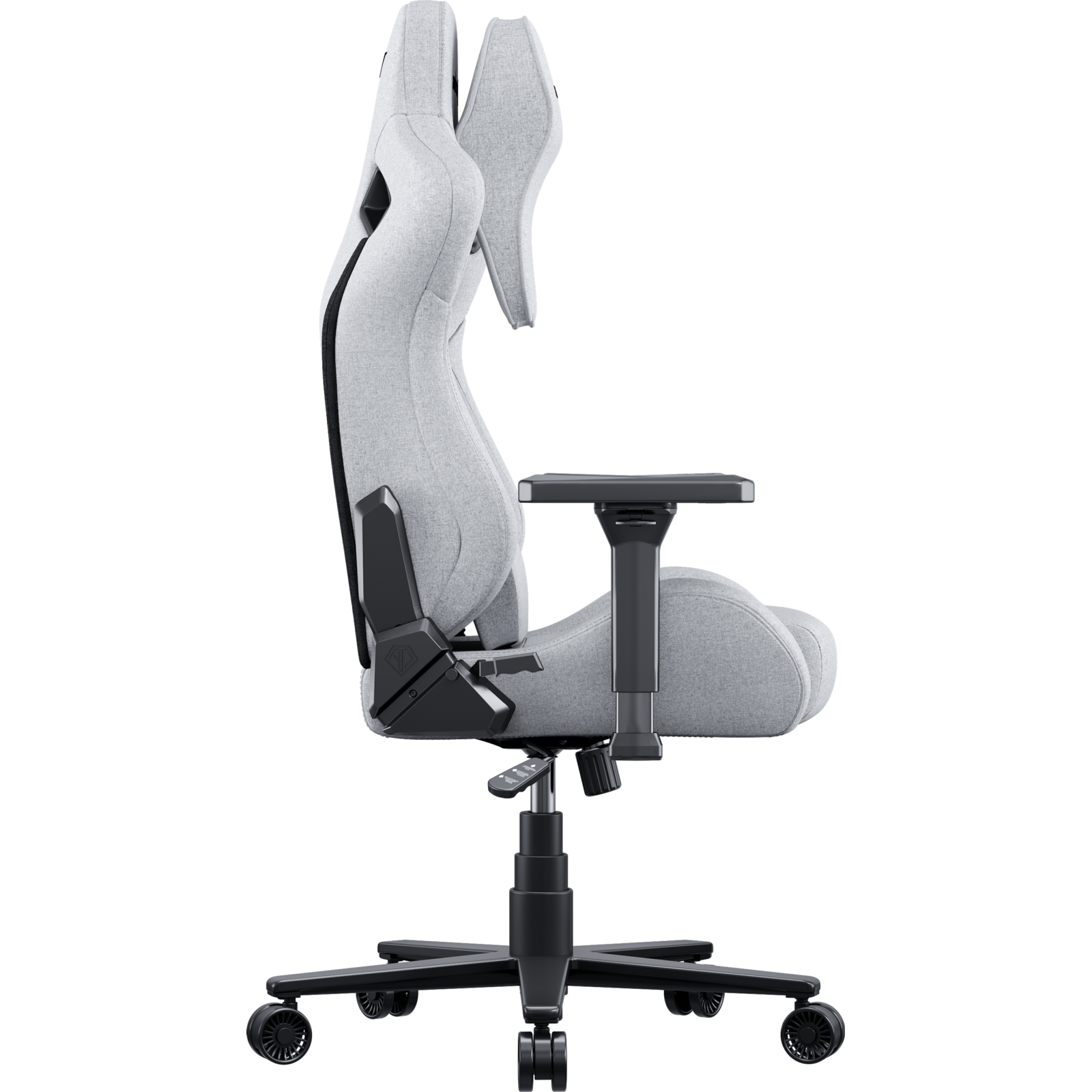 Кресло игровое Anda Seat Kaiser Frontier Fabric XL Grey Linen (AD12YXL-17-G-F) изображение 7