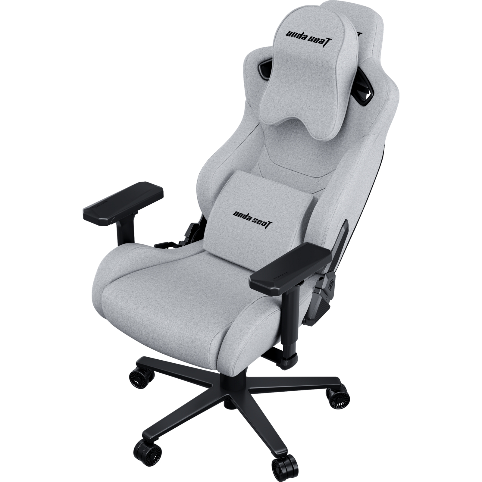 Кресло игровое Anda Seat Kaiser Frontier XL Grey Linen Fabric (AD12YXL-17-G-F) изображение 9