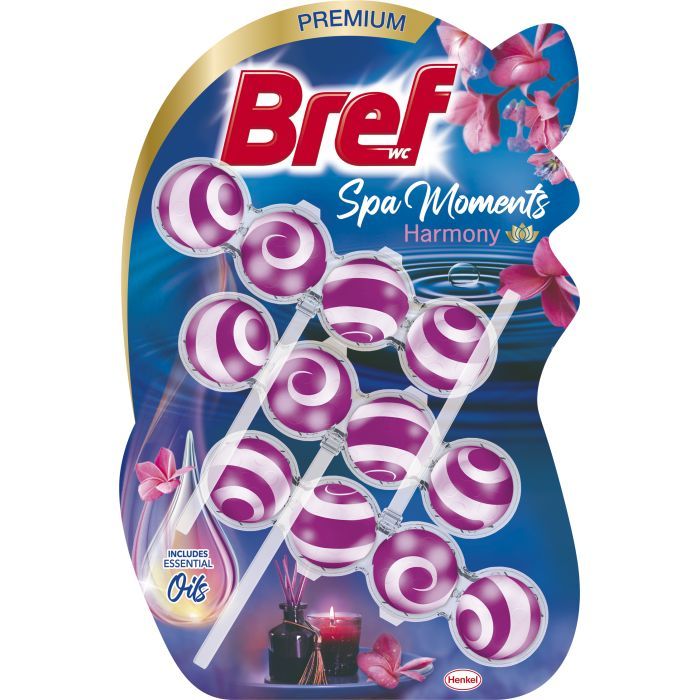Туалетный блок Bref Спа моменты Гармония 3 шт. (9000101588514)