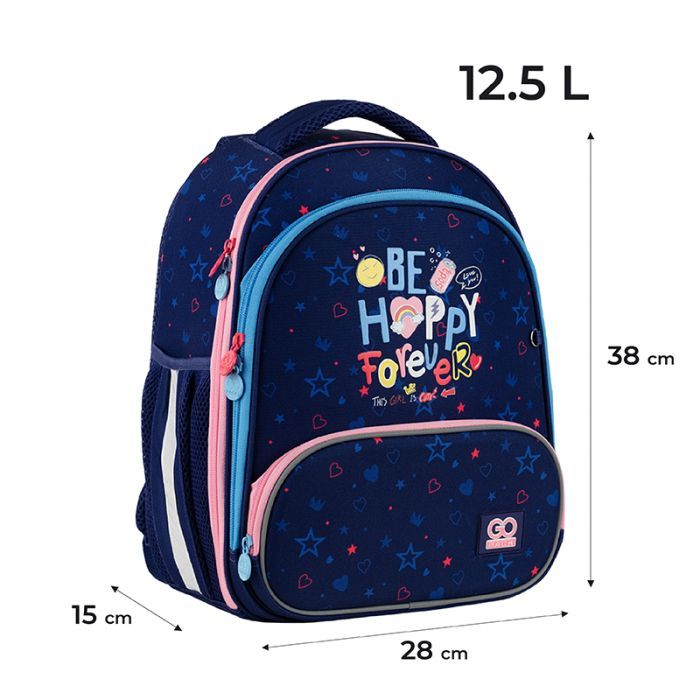 Рюкзак школьный GoPack Education 597M-3 Be Happy (GO24-597M-3) изображение 2